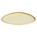 Olympia Kiln Triangular Side Plates Sandstone 165mm (6 Pack) - GP325
