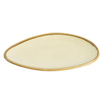 Olympia Kiln Triangular Plates Sandstone 230mm (6 Pack) - GP326