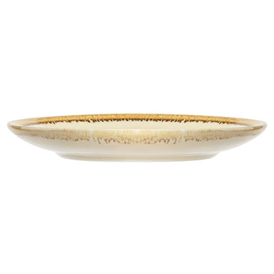 Olympia Kiln Cappuccino Saucers Sandstone 160mm (6 Pack) - GP333