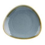 Olympia Kiln Triangular Plates Ocean 280mm (4 Pack) - GP343