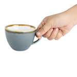 Olympia Kiln Cappuccino Cups Ocean 230ml (6 Pack) - GP346