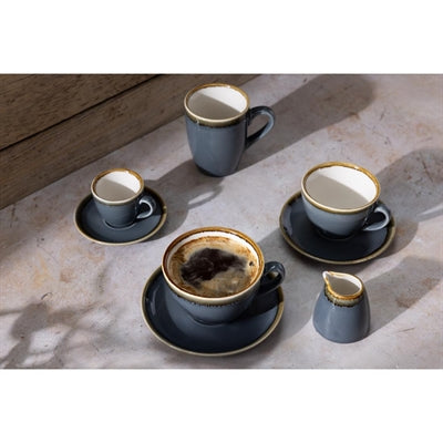 Olympia Kiln Cappuccino Cups Ocean 230ml (6 Pack) - GP346