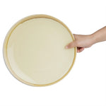 Olympia Kiln Round Plates Sandstone 280mm (4 Pack) - GP462