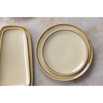 Olympia Kiln Round Coupe Plates Sandstone 230mm (6 Pack) - SA284