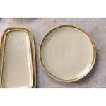 Olympia Kiln Round Plates Sandstone 280mm (4 Pack) - GP462