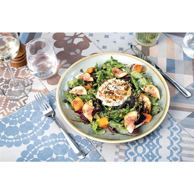 Olympia Kiln Round Coupe Plates Moss 230mm (6 Pack) - SA283
