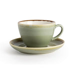 Olympia Kiln Cappuccino Cups Moss 340ml (6 Pack) - GP480