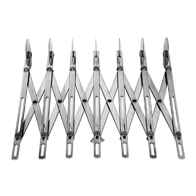 Schneider Plain Dough Cutter 7 Wheels - GT136