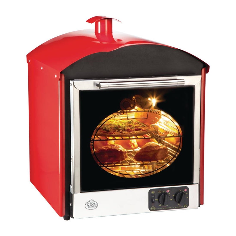 King Edward Bake King Solo Oven Red BKS-RED - HC121