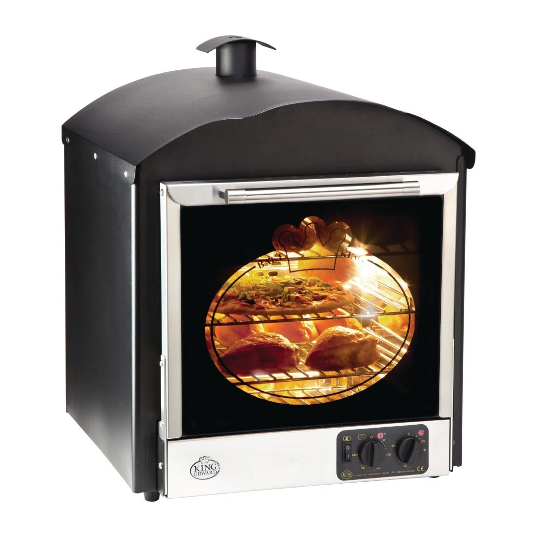 King Edward Bake King Solo Oven Black BKS-BLK - HC124