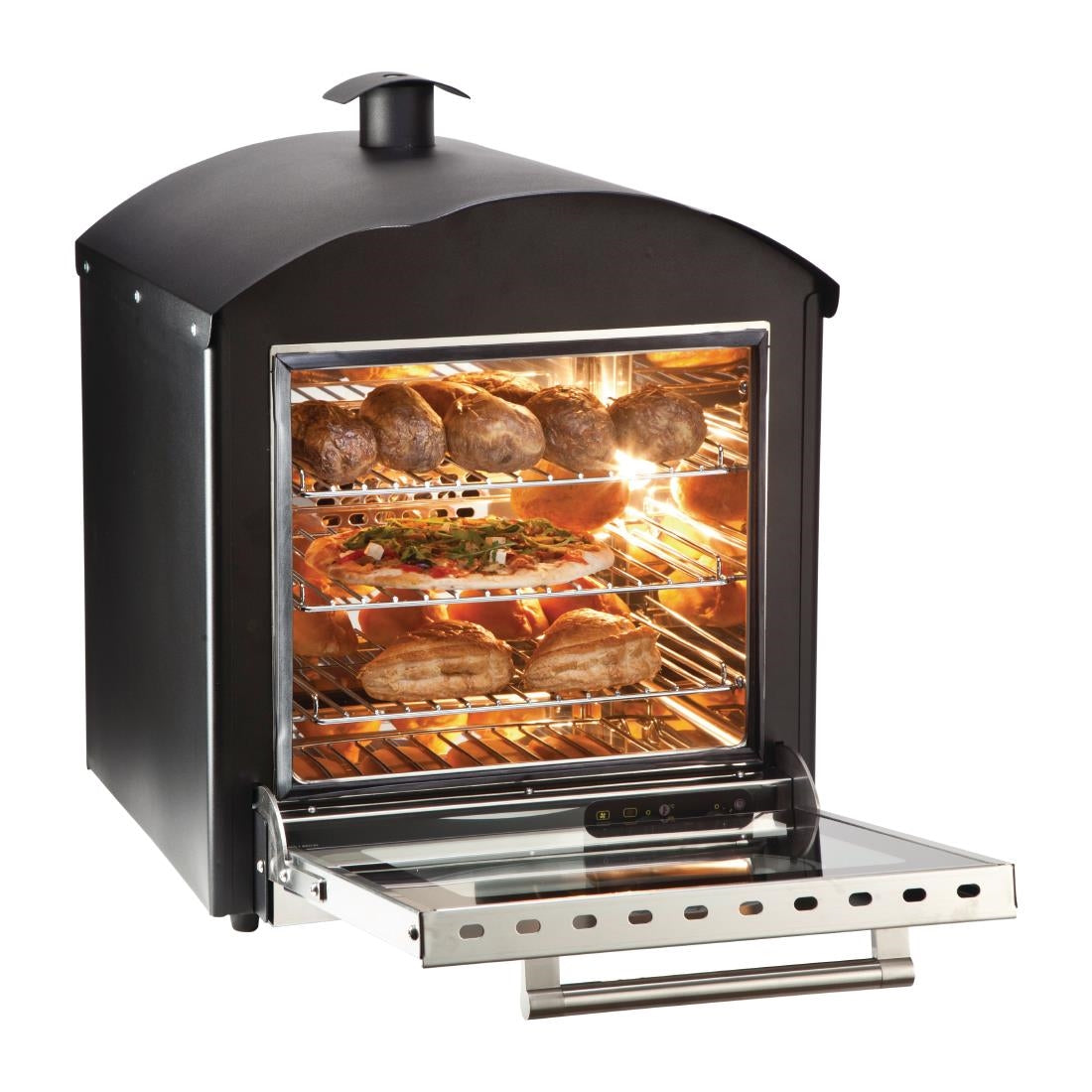 King Edward Bake King Solo Oven Black BKS-BLK - HC124