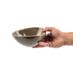 Olympia Kiln Bowls Smoke 165mm (6 Pack) - HC380