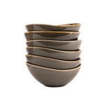 Olympia Kiln Bowls Smoke 165mm (6 Pack) - HC380