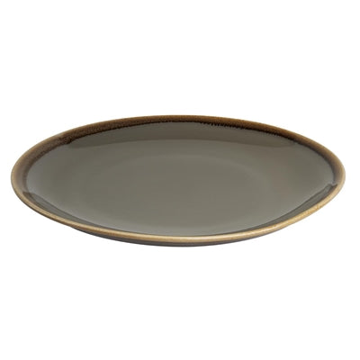Olympia Kiln Coupe Plates Smoke 280mm (4 Pack) - HC386