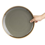 Olympia Kiln Coupe Plates Smoke 280mm (4 Pack) - HC386