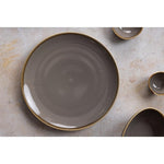 Olympia Kiln Coupe Plates Smoke 280mm (4 Pack) - HC386