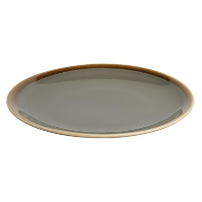Olympia Kiln Round Coupe Plates Smoke 230mm (6 Pack) - HC387