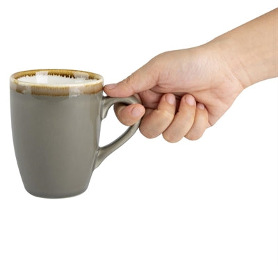 Olympia Kiln Mugs Smoke 340ml (6 Pack) - HC394