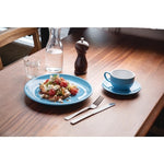 Olympia Cafe Coupe Plates Blue 205mm (12 Pack) - HC400