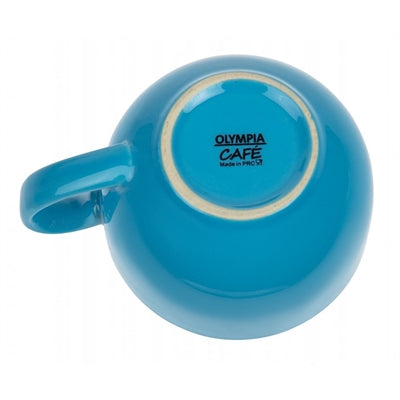 Olympia Cafe Cappuccino Cups Blue 340ml (12 Pack) - HC404