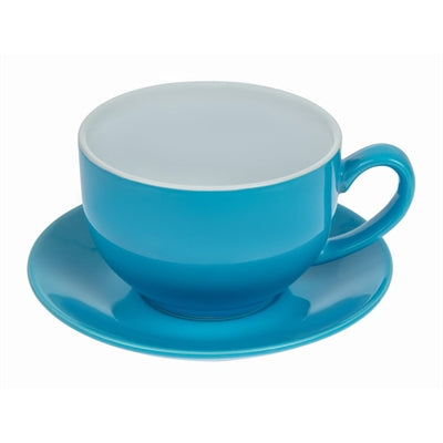 Olympia Cafe Cappuccino Cups Blue 340ml (12 Pack) - HC404