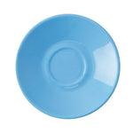 Olympia Cafe Espresso Saucers Blue 117mm (12 Pack) - HC406