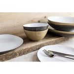 Olympia Raw Recycled Clay Coupe Plates Natural 260mm (6 Pack) - HS331