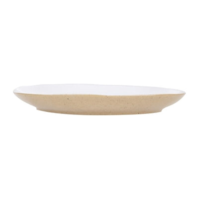 Olympia Raw Recycled Clay Coupe Plates Natural 220mm (6 Pack) - HS332