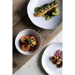 Olympia Raw Recycled Clay Coupe Bowls Charcoal 230mm (6 Pack) - HS338