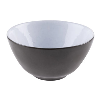 Olympia Raw Recycled Clay Deep Bowls Charcoal 140mm (6 Pack) - HS337