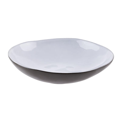 Olympia Raw Recycled Clay Coupe Bowls Charcoal 230mm (6 Pack) - HS338