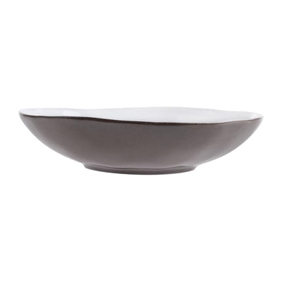 Olympia Raw Recycled Clay Coupe Bowls Charcoal 230mm (6 Pack) - HS338