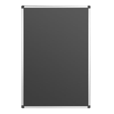 Olympia Black Magnetic Board 600x900mm - HS807