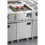 Buffalo 600 Series 2.9kW Ribbed Electric Griddle 400mm - HT754