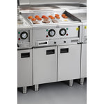 Buffalo 600 Series Dual Zone Electric Griddle 600mm Single Phase - HT755