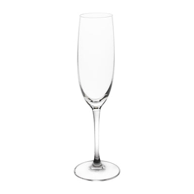 Olympia Novello Crystal Champagne Flutes 180ml (6 Pack) - HW653
