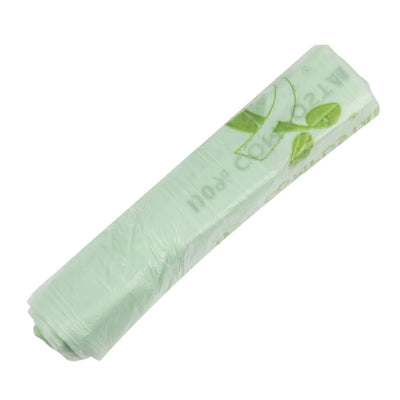 Jantex Green Compostable Bin Liners 10Ltr (24 Pack) - HW684