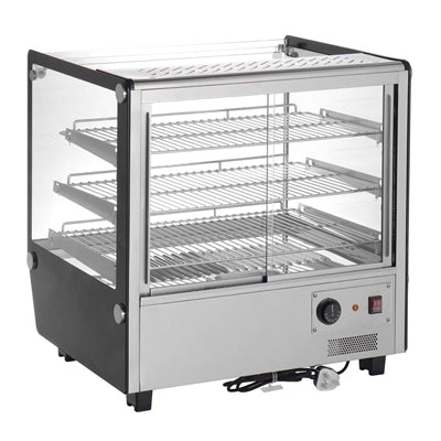 Buffalo Square Countertop Heated Display Merchandiser 120Ltr - HW923