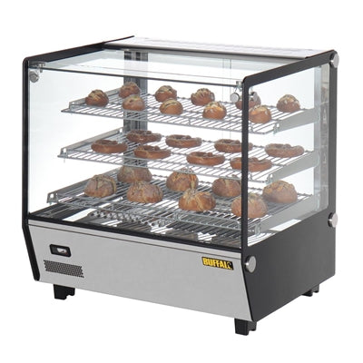 Buffalo Square Countertop Heated Display Merchandiser 120Ltr - HW923