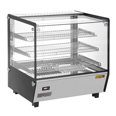 Buffalo Square Countertop Heated Display Merchandiser 120Ltr - HW923