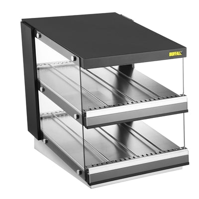 Buffalo Sloped Chute Food Warmer 2 Shelf - HW925