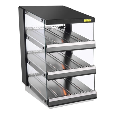 Buffalo Sloped Chute Food Warmer 3 Shelf - HW926