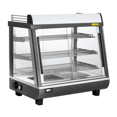 Buffalo Front and Rear Door Heated Merchandiser 96Ltr - HW927