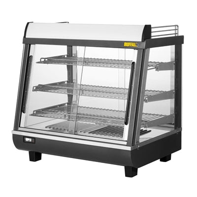 Buffalo Front and Rear Door Heated Merchandiser 96Ltr - HW927