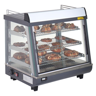 Buffalo Front and Rear Door Heated Merchandiser 96Ltr - HW927
