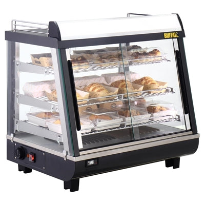 Buffalo Front and Rear Door Heated Merchandiser 96Ltr - HW927