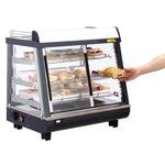 Buffalo Front and Rear Door Heated Merchandiser 96Ltr - HW927