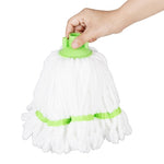 Jantex Connect Microfibre Mop Head Green Stripe 150g - HX251