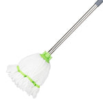 Jantex Connect Microfibre Mop Head Green Stripe 150g - HX251