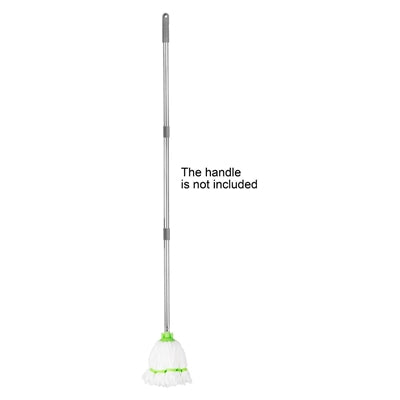 Jantex Connect Microfibre Mop Head Green Stripe 150g - HX251